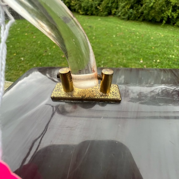 Vintage Lucite Box Purse Dorset Rex 5th Avenue Purse. - Picture 10 of 14